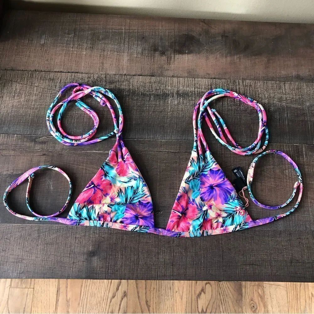 LA Hearts Bikini Top